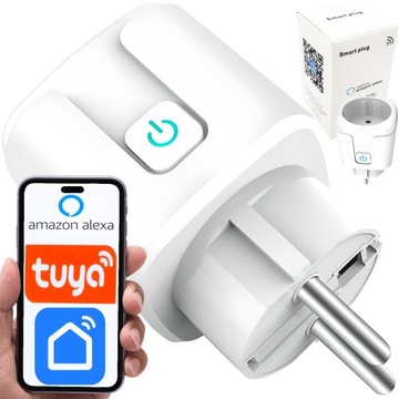 SMART WIFI ВРЕМЯ ПРОГРАММАТОР TUYA PLUG ВАТТМЕТР