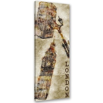Obraz na płótnie 50x150 londyn big ben miasto
