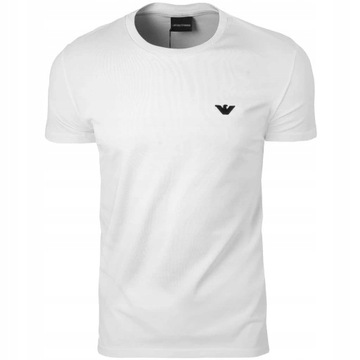 EMPORIO ARMANI r. XXL t-shirt logo wyszywane EA AJ
