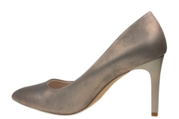 S.LEONE 1399 ВЫСОКИЕ ЖЕНСКИЕ ТУФЛИ, МЕДЬ D036 R 38
