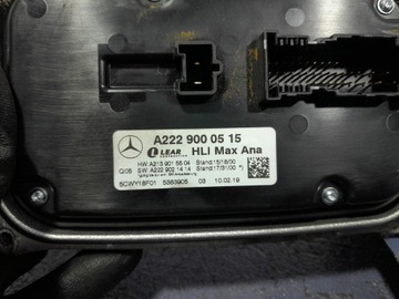MERCEDES E W213 MĚNIČ MODUL LED A2229000515