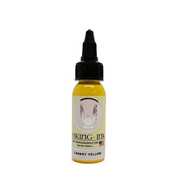 VIKING INK Żółta CANARY YELLOW Farba Tusz Tatuażu
