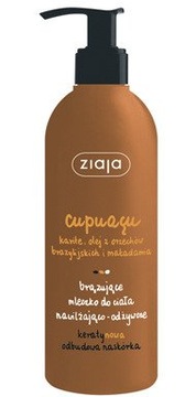 ZIAJA CUPUACU BRĄZUJĄCE MLECZKO DO CIAŁA NAWILŻAJĄ