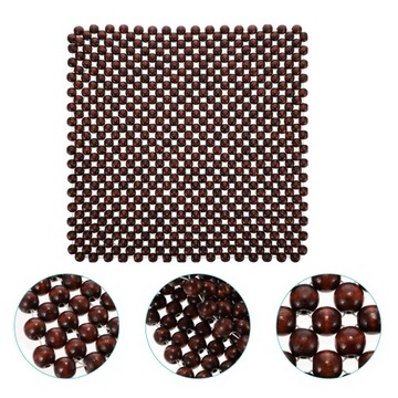 ПОДУШКА АВТОМОБИЛЬНОГО СИДЕНЬЯ ДЕРЕВЯННАЯ ПОДУШКА