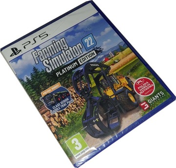 SYMULATOR FARMY 2022 / FARMING SIMULATOR 22 PLATINUM EDITION / PL / PS5