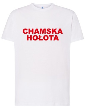 ФУТБОЛКА ANTI PIS CHAMSKA RABBIT PROTEST KACZKA M