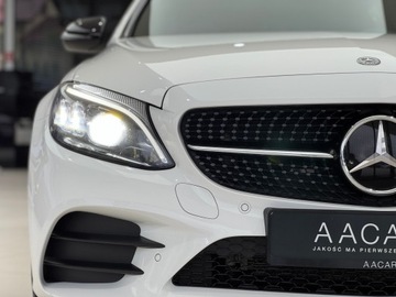 Mercedes Klasa C W205 Kombi Facelifting HYBRYDA 2.0 300 de 306KM 2021 Mercedes-Benz C 300 AMG Line Plug In / 1 właścicie, zdjęcie 38