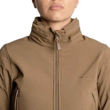 Kurtka damska softshell Pentagon Artaxes z kapturem Coyote L