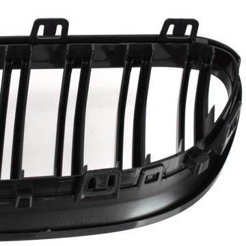 ATRAPA GRILL NERKI KRATKA do BMW 3 E92 E93 LIFT CZARNY POŁYSK