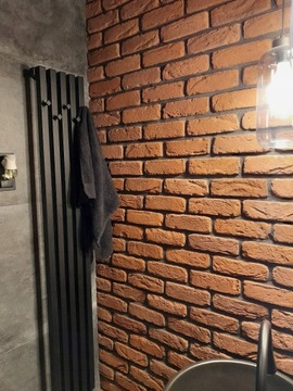 150x24 узкая подвеска для радиатора ESTO графит/черный