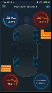 ДАТЧИКИ ДАВЛЕНИЯ ШИН 4шт TPMS Android iPhone