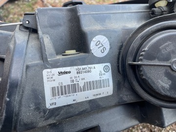 VW EOS LAMPA LEWA PRZÓD XENON 1Q1941751A