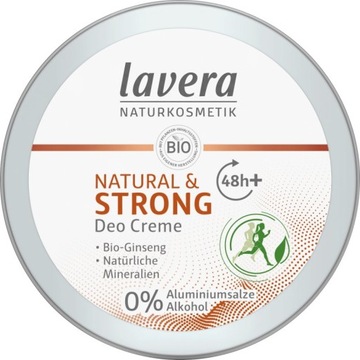 Lavera Dezodorant w kremie48h Biożeńszeń,minerał50