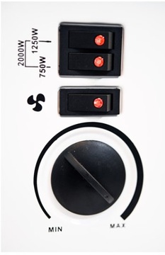 Электрическая плита Drel Radiator 2000W Turbo Supply Thermostat