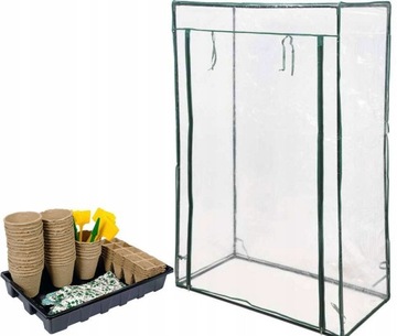 Прямоугольная мини домашняя теплица