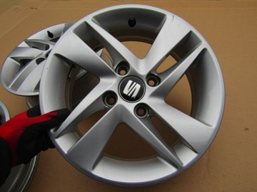 4× DISK HLINÍK VOLKSWAGEN OE VW UP SKODA CITIGO SEAT MII 5.0" X 14" 4X100 ET 35