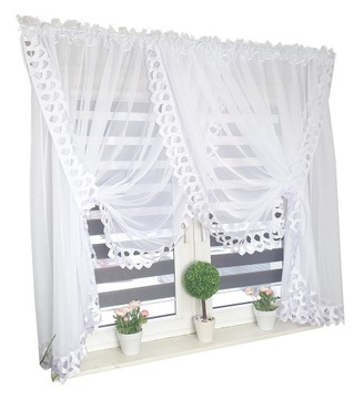 FIRANA GOTOWA 400x160 FIRANY FIRANKA BIAŁA