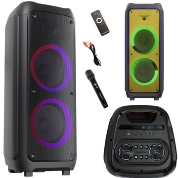 Głośnik Bluetooth Przenośny Karaoke Power Audio Manta KRIOS 350W 12