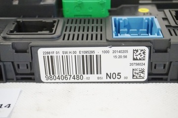 BSI N05 9804067480 CITROEN C4 PICASSO II 1.6 HDI