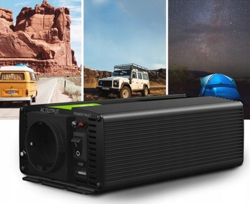 АВТОМОБИЛЬНЫЙ ПРЕОБРАЗОВАТЕЛЬ USB 12В 2000ВТ СИНУС