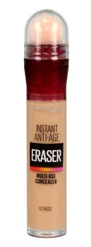 Maybelline Korektor z gąbką Instant Anti-Age Eraser nr 02 Nude 6.8ml