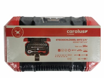 Набор торцевых ключей Gedore Carolus 1/4 дюйма, 16 предм.