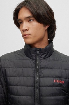 Kurtka Hugo Boss hydrofobowa slim fit na co dzień