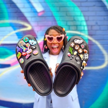 Детские шлепанцы Crocs, легкая обувь, летние сабо, классика 34-35 J3