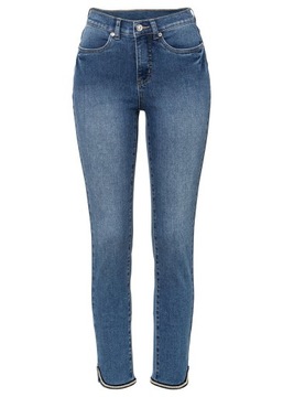 B.P.C jeansy damskie ze stretchem niebieskie ^36