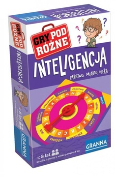 Granna Inteligencja: Państwo, miasto, rzeka - gra podróżna