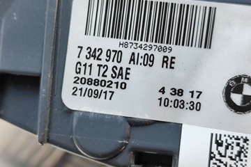 BMW 7 G11 G12 PRAVÁ STRANA ZADNÍ VÍKO KUFRU SVĚTLO 7342970 63217342970 258