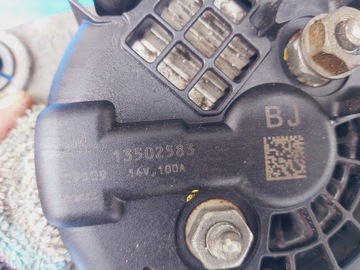 OPEL-CZĘŚCI Insignia A Alternator 2.0 13502583 BJ