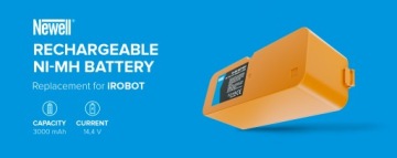 Аккумулятор Newell для iRobot Roomba 400 405 410 3000 мАч