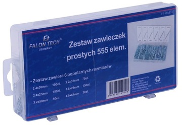 555x ПРЯМЫЕ ШТИФТЫ НАБОР ГИБОЧНЫХ ШТИФТОВ