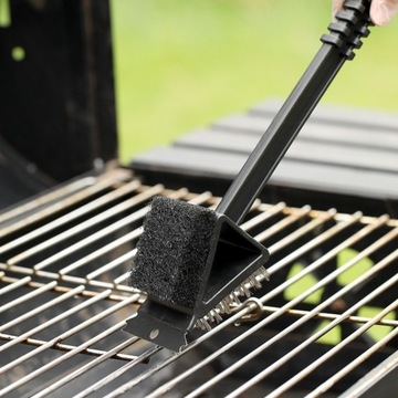 Szczotka Skrobak do Czyszczenia Grilla 3w1 35 cm dla Grillmistrzów!
