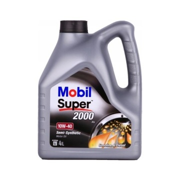 Olej Półsyntetyczny Mobil Super 2000 10W40 4l
