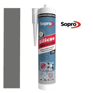 Silikon Sopro bazalt 310 ml