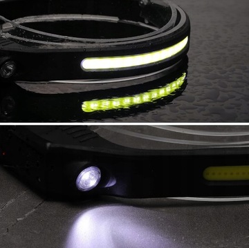 ФАРА АККУМУЛЯТОРНАЯ ФАРА СВЕТОДИОДНЫЙ РЕМЕНЬ СИЛИКОНОВЫЙ USB-C IPX VAYOX