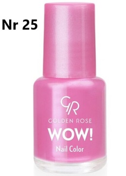 Golden Rose Wow Nail Color 6ml 25