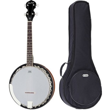 Harley Benton HBJ-24 Short Scale Tenor Banjo czterostrunowe + pokrowiec