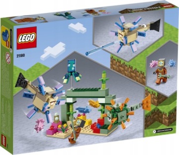 LEGO MINECRAFT 21180 БОРЬБА С ОХРАННИКАМИ