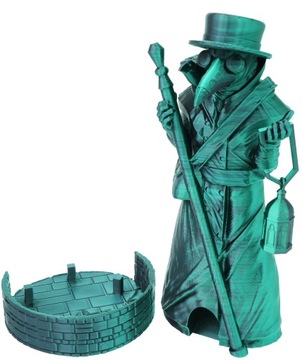 Башня Дайс Доктора Чумы - FatesEnd Башня Дайс Чумного Доктора Зеленая