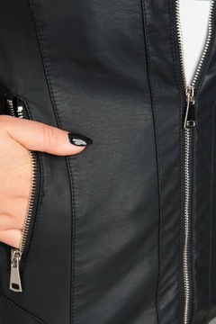 КОЖАНАЯ КУРТКА ЖЕНСКАЯ, ПРОЗРАЧНАЯ КОЖА