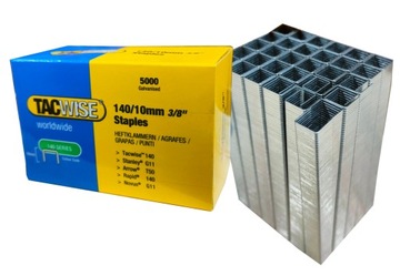 Zszywki TACWISE typ 140 taker 10mm -5000szt zszywacz młotkowy dekarski