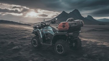 ЗАДНИЙ КОРОБОК ДЛЯ LONCIN XWOLF 700 TESSERACT