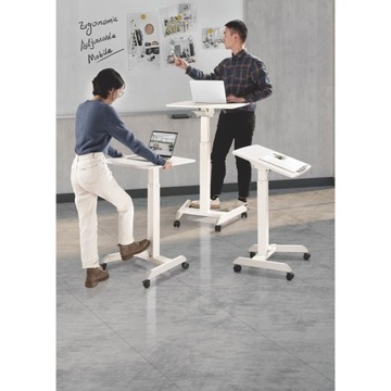 Подставка для ноутбука, наклоняемая, регулируемая, на колесах, 60 x 52 см, 760 -