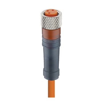 RKMV 3-06/15 M przewód czujnika, M8 3-pin, PVC 15m