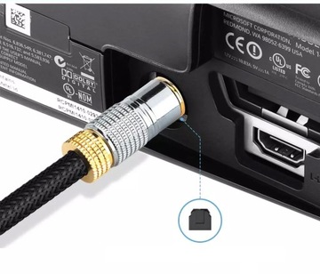 Оптический цифровой аудиокабель SPDIF Toslink 2 м