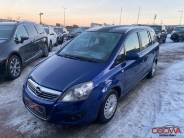 Opel Zafira B 1.8 ECOTEC 140KM 2008 Opel Zafira 1.8 Benz. 7 osobowy szklane dachy xenon lesny zadbany polecam, zdjęcie 14