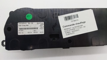 275108796R PANEL ŘÍZENÍ VENTILACE RENAULT CLIO IV FACELIFT OE